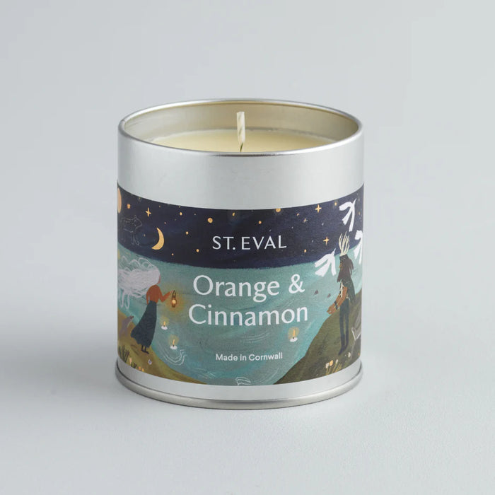 St Eval Orange & Cinnamon Candle Tin