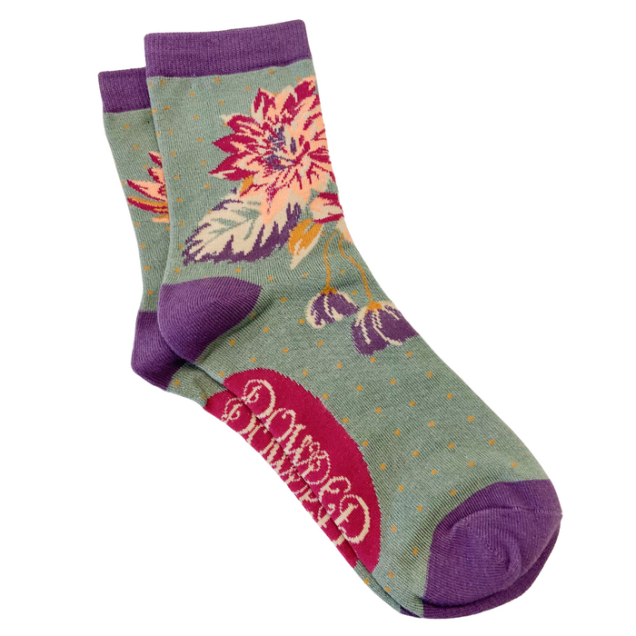 Floral Ladies Ankle Socks