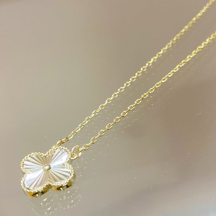 Clover Necklace 14k Gold Plated