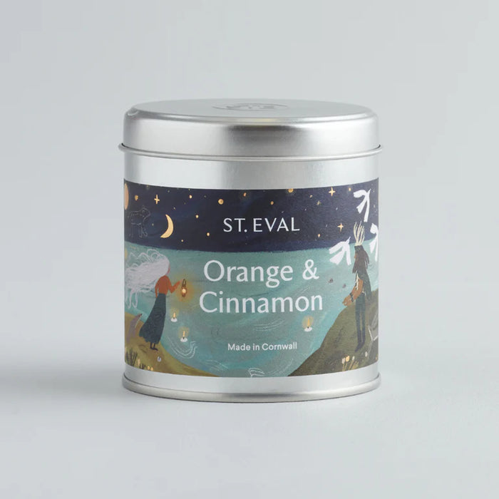 St Eval Orange & Cinnamon Candle Tin