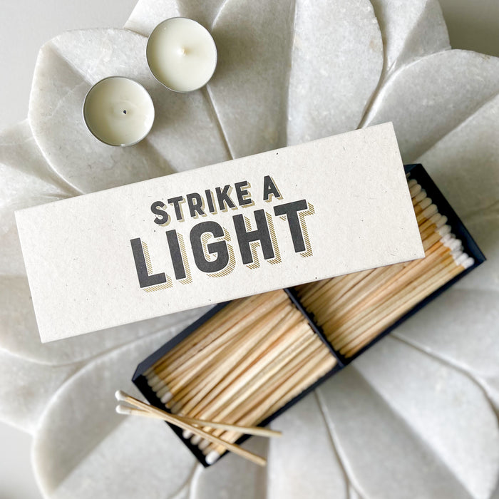 Strike a Light Luxury Boxed Matches