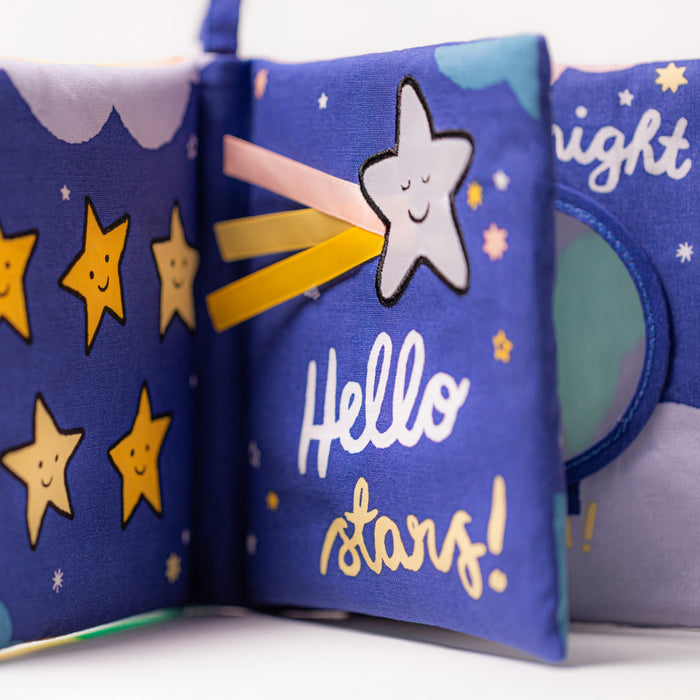 Hello Moon Fabric Book