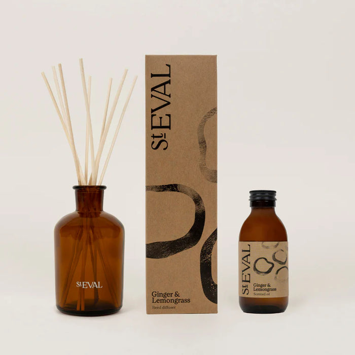 St Eval Ginger & Lemongrass Reed Diffuser