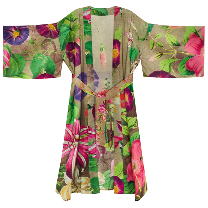 Botanicals Kimono Gown