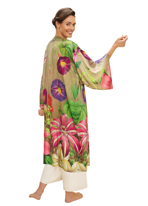 Botanicals Kimono Gown