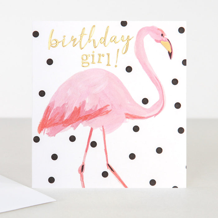 Birthday Girl Flamingo