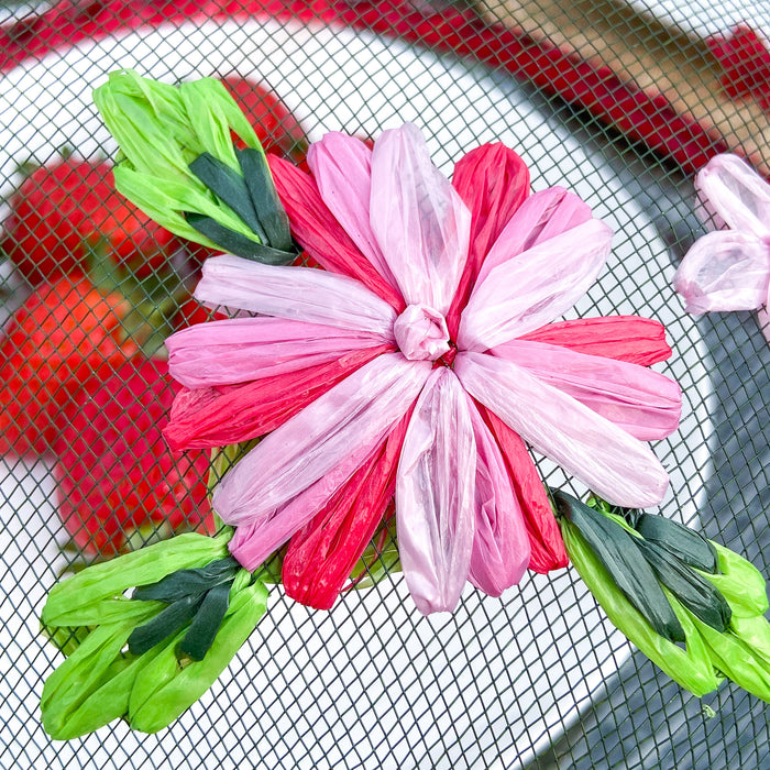 Dome Food Cover - Summer Flowers