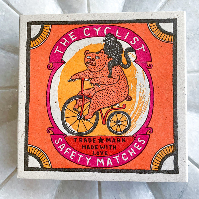 The Cycling Bear Luxury Boxed Matches