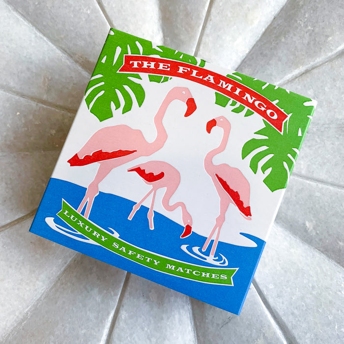 The Flamingo Luxury Boxed Matches